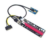 ZEZEFUFU Mini carte graphique PCIe Riser Mini PCI-E vers 16X Riser Card pour ordinateur portable Carte graphique externe EXP GDC BTC Miner