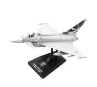 ZEZEFUFU Modèle d'avion de chasse Eurofighter Typhoon EF-2000 en alliage 1:100