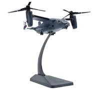 ZEZEFUFU Modèle d'avion en alliage V22 Osprey à l'échelle 1/144 - Modèle d'avion de simulation d'avion pour collection cadeau