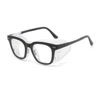 ZEZEZ Lunettes Anti-pollen À Chambre D'humidité for Hommes et Femmes - Lunettes Anti-lumière Bleue, Coupe-vent et Hydratantes for Soulager La Sécheresse Oculaire, Silicone Ultra-souple, Verres Transpa