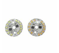 Zezhen Ampoule intérieure 10pcs AC220V 3W 5W 7W 9W 12W 15W DIY LED PCB Avec intégré Ic Driver chaud blanc 3200K / blanc 6500K sans conducteur for la lumière ampoule ( Couleur : Warm White 3200K , Tail
