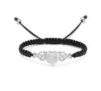 ZEZILE Bracelet d’urne de tournesol pour cendres humaines/animales pour les femmes coeur crémation urnes Bracelet Memorial bijoux souvenir bracelet