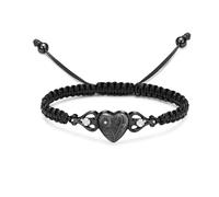 ZEZILE Bracelet d’urne de tournesol pour cendres humaines/animales pour les femmes coeur crémation urnes Bracelet Memorial bijoux souvenir bracelet