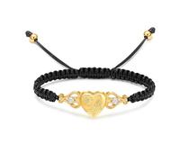 ZEZILE Bracelet d’urne de tournesol pour cendres humaines/animales pour les femmes coeur crémation urnes Bracelet Memorial bijoux souvenir bracelet