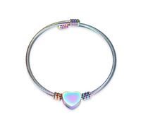 ZEZILE Bracelet d’urne pour cendres humaines/animales Coeur médaillon Crémation Bracelets Cendres Porte Mémorial Bracelet Femmes Cadeau Bijoux Personnalisé
