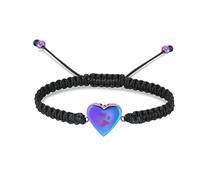 ZEZILE Bracelet d’urne pour cendres patte d’animal de compagnie crémation Bracelet coeur en acier inoxydable souvenir réglable Mémorial pour bracelet pour femmes hommes