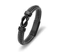 ZEZILE Bracelet d’urne tressée pour cendres Bracelet commémoratif de crémation en acier inoxydable pour un cadeau de souvenir de chat humain