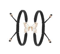ZEZILE Bracelet de crémation 2 Pack papillon urne Bracelet pour cendres Urne en acier inoxydable pendentifs souvenir Mémorial pour bracelet pour femmes