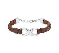 ZEZILE Bracelet de crémation pour cendres Memorial bijoux en acier inoxydable urne marron bracelet jonc