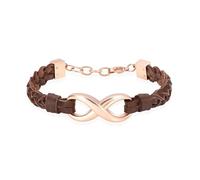 ZEZILE Bracelet de crémation pour cendres Memorial bijoux en acier inoxydable urne marron bracelet jonc