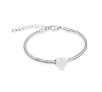 ZEZILE Bracelet urne pour cendres coeur crémation bijoux en acier inoxydable cendres bracelet souvenir, bracelet commémoratif ajustable pour les femmes