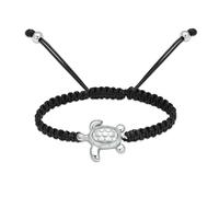ZEZILE Bracelet urne pour cendres tortue crémation bijoux en acier inoxydable cendres Bracelet pour hommes souvenir réglable mémorial pour bijoux