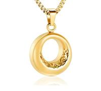 ZEZILE cercle de vie urne collier pour cendres porte-cendres en acier inoxydable cendres souvenir urne commémorative bijoux