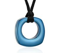 ZEZILE cercle de vie urne colliers pour cendres en acier inoxydable mémorial cendres porte pendentif crémation bijoux souvenir pour femmes hommes