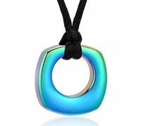 ZEZILE cercle de vie urne colliers pour cendres en acier inoxydable mémorial cendres porte pendentif crémation bijoux souvenir pour femmes hommes