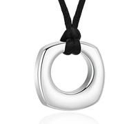 ZEZILE cercle de vie urne colliers pour cendres en acier inoxydable mémorial cendres porte pendentif crémation bijoux souvenir pour femmes hommes