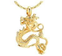 ZEZILE Collier d’urne pour cendres humain animal de compagnie cendres pendentif en acier inoxydable crémation bijoux pour femmes hommes souvenir collier commémoratif
