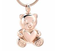 ZEZILE Collier de crémation pour pendentif cendres contient des bijoux pour femmes/hommes