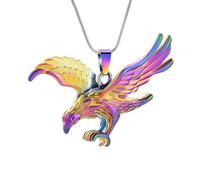 ZEZILE Crémation bijoux aigle urne collier pour cendres aigle forme urne médaillon cendres souvenir Memorial bijoux