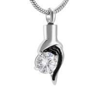 ZEZILE Crémation Bijoux Arbre de Vie Urne Colliers Pour Cendres Pour Femmes Hommes Acier Inoxydable Souvenir Mémorial Cendres Pendentif Collier