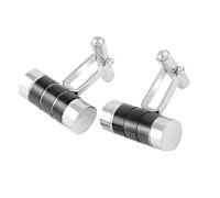 ZEZILE Crémation bijoux cendres urne boutons de manchette 316L en acier inoxydable Memorial urne boutons de manchette pour hommes boutons de manchette pour souvenir