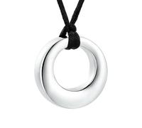 ZEZILE Crémation bijoux cercle de vie urne collier pour cendres porte Memorial souvenir urne bijoux