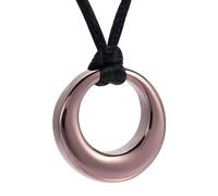 ZEZILE Crémation bijoux cercle de vie urne collier pour cendres porte Memorial souvenir urne bijoux