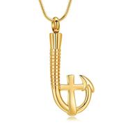 ZEZILE Crémation Bijoux Coeur Urne Cendres Collier pour les femmes Mémorial Cendres Souvenir Collier d’un être cher