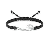 ZEZILE Crémation Bijoux Poisson Crochet Croix Urne Bracelet pour Cendre Réglable Corde Tressée Souvenir Bracelet Bijoux Mémoriaux Pour Femmes Hommes