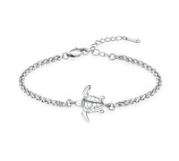 ZEZILE Crémation Bijoux Tortue Urne Bracelet pour Cendres Pour Femmes Hommes Cendres Bracelet En Acier Inoxydable Souvenir Mémorial Cendres Animaux De Compagnie Bijoux