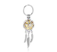 ZEZILE Crémation creuse bijoux cendres urne porte-clés en acier inoxydable femme souvenir mémorial bijoux personnaliser