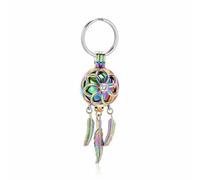 ZEZILE Crémation creuse bijoux cendres urne porte-clés en acier inoxydable femme souvenir mémorial bijoux personnaliser