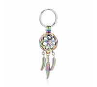 ZEZILE Crémation creuse bijoux cendres urne porte-clés en acier inoxydable femme souvenir mémorial bijoux personnaliser