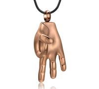 ZEZILE Crémation Memorial urne collier pour cendres humain/animal de compagnie bijoux en acier inoxydable femme/homme cadeau souvenir pendentif