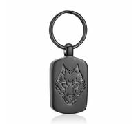 ZEZILE Crémation porte-clés pour les cendres Dog Tag Urne Memorial Bijoux funéraire souvenir cadeau pour les hommes femmes