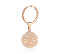 ZEZILE Cristal Basketball Crémation Porte-clés Mémorial Bijoux En Acier Inoxydable Pendentif Urnes Pour Humain/Animal Cendres Homme Souvenir
