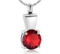 ZEZILE Cristal crémation bijoux urne colliers pour cendres souvenir pendentif funéraire Memorial cadeau