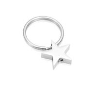 ZEZILE Étoile crémation urne porte-clés Memorial cendre en acier inoxydable pour cendres support souvenir porte-clés bijoux