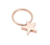 ZEZILE Étoile crémation urne porte-clés Memorial cendre en acier inoxydable pour cendres support souvenir porte-clés bijoux