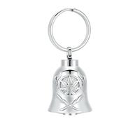 ZEZILE Feuille Bell crémation porte-clés pour cendres Memorial urne pendentif bijoux souvenir funéraire pour les femmes hommes