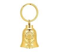 ZEZILE Feuille Bell crémation porte-clés pour cendres Memorial urne pendentif bijoux souvenir funéraire pour les femmes hommes