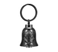 ZEZILE Feuille Bell crémation porte-clés pour cendres Memorial urne pendentif bijoux souvenir funéraire pour les femmes hommes