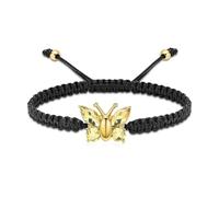 ZEZILE Papillon urne Bracelet pour cendres cristal crémation bijoux réglable tressé corde souvenir Memorial Ash Bracelet pour femmes hommes