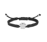 ZEZILE Patte d’animal de compagnie crémation urne bracelet petites pattes de cristal urnes pour chien/chat cendres bijoux commémoratifs bracelet réglable en acier inoxydable