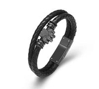 ZEZILE Patte d’animal de compagnie urne Bracelet pour chien chat cendres crémation souvenir bijoux cadeaux pour hommes femme bracelet commémoratif en acier inoxydable