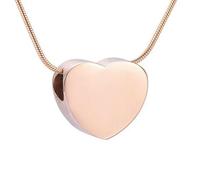 ZEZILE Petit coeur cendre souvenir urnes collier animal de compagnie chien chat Memorial urne collier tenir cendres crémation bijoux pendentifs femmes
