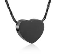 ZEZILE Petit coeur cendre souvenir urnes collier animal de compagnie chien chat Memorial urne collier tenir cendres crémation bijoux pendentifs femmes