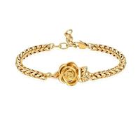 ZEZILE Rose Urnes Bracelet Pour Cendres Humaines Chaîne Ajustable Crémation Urne Bracelet Femmes Cadeau Bijoux Gravure Gratuite