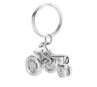 ZEZILE Tracteur commémoratif personnalisé forme urne cendre porte-clés pour hommes en acier inoxydable tracteur crémation porte-clés papa souvenir cadeau