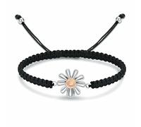 ZEZILE Urne Bracelet pour cendres tournesol crémation bijoux réglable tressé corde souvenir mémorial pour pendentif bracelet pour femmes hommes